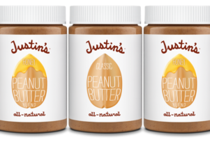 Jars of Justins peanut butter